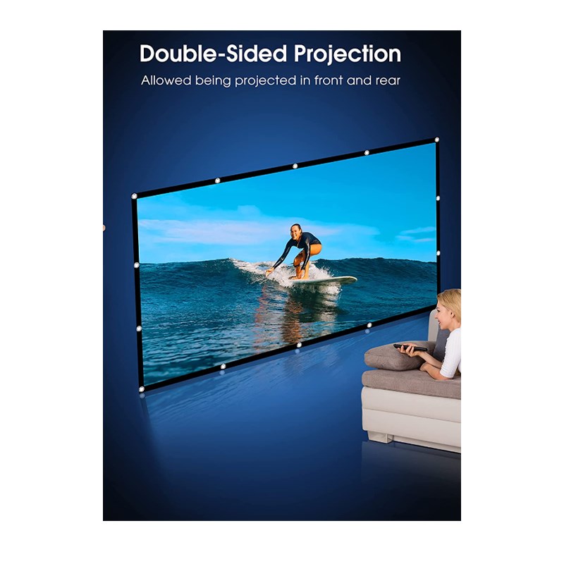 SMQ Simple Foldable Movie Projector Screen (100 SMQ Simple Foldable Movie Projector Screen (100